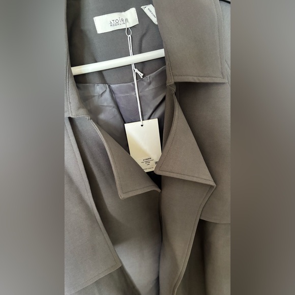 Atoir Stone Trench Coat XS *BNWT* - Picture 8 of 8